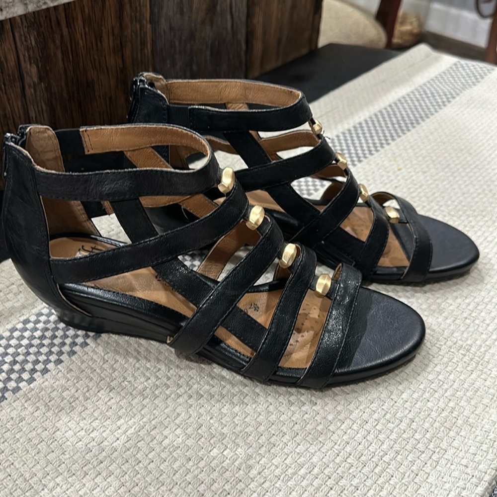 Barley worn Sofft sandals